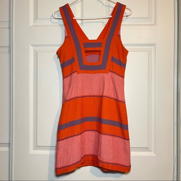 HD in Paris Orange and Pink Dress - Picture 3 of 9